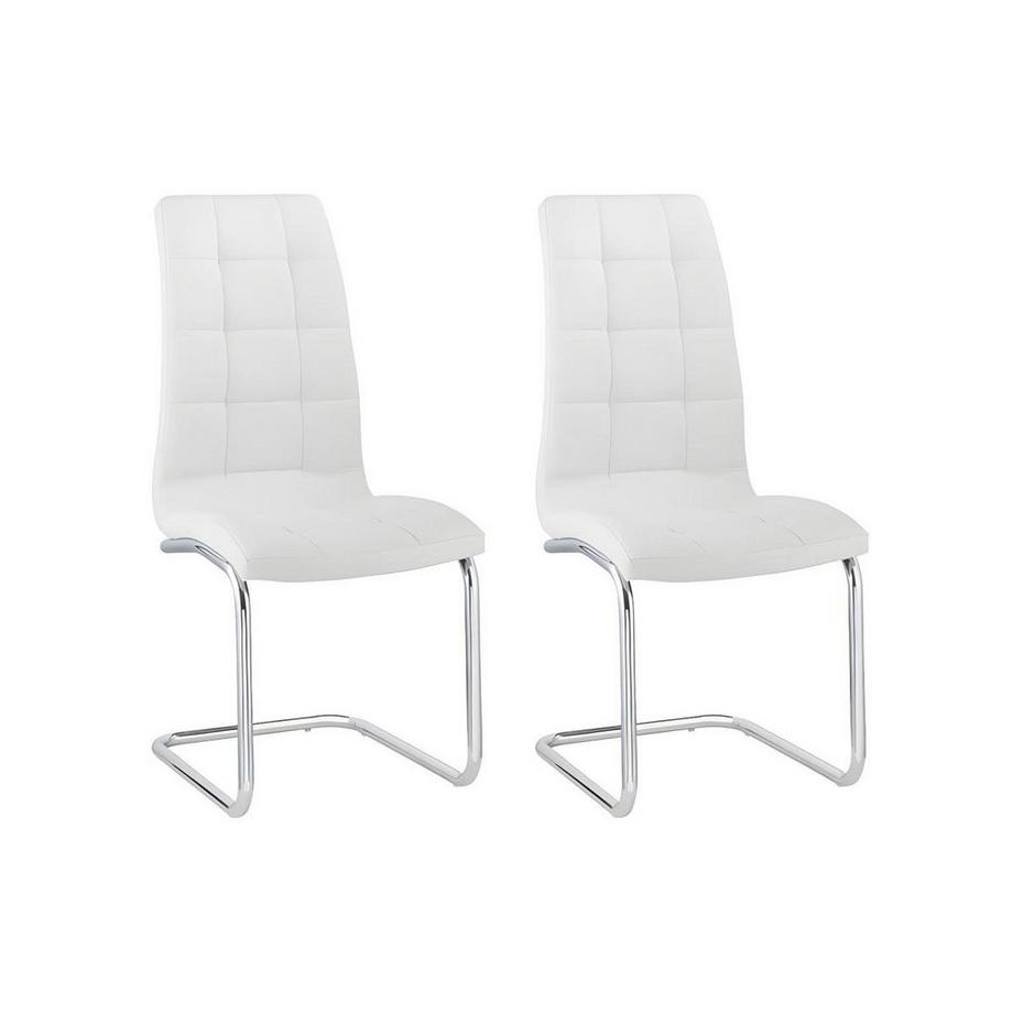 Lot de 2 chaises NADYA Simili