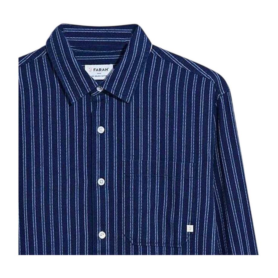 FARAH  Chemise Manches Longues Motiftyle À Rayures Bryan 