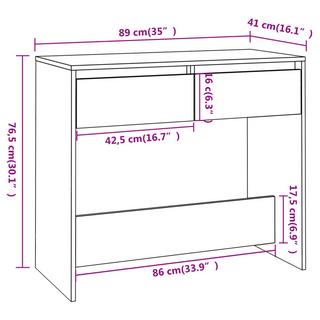 VidaXL tavolo consolle Legno multistrato  