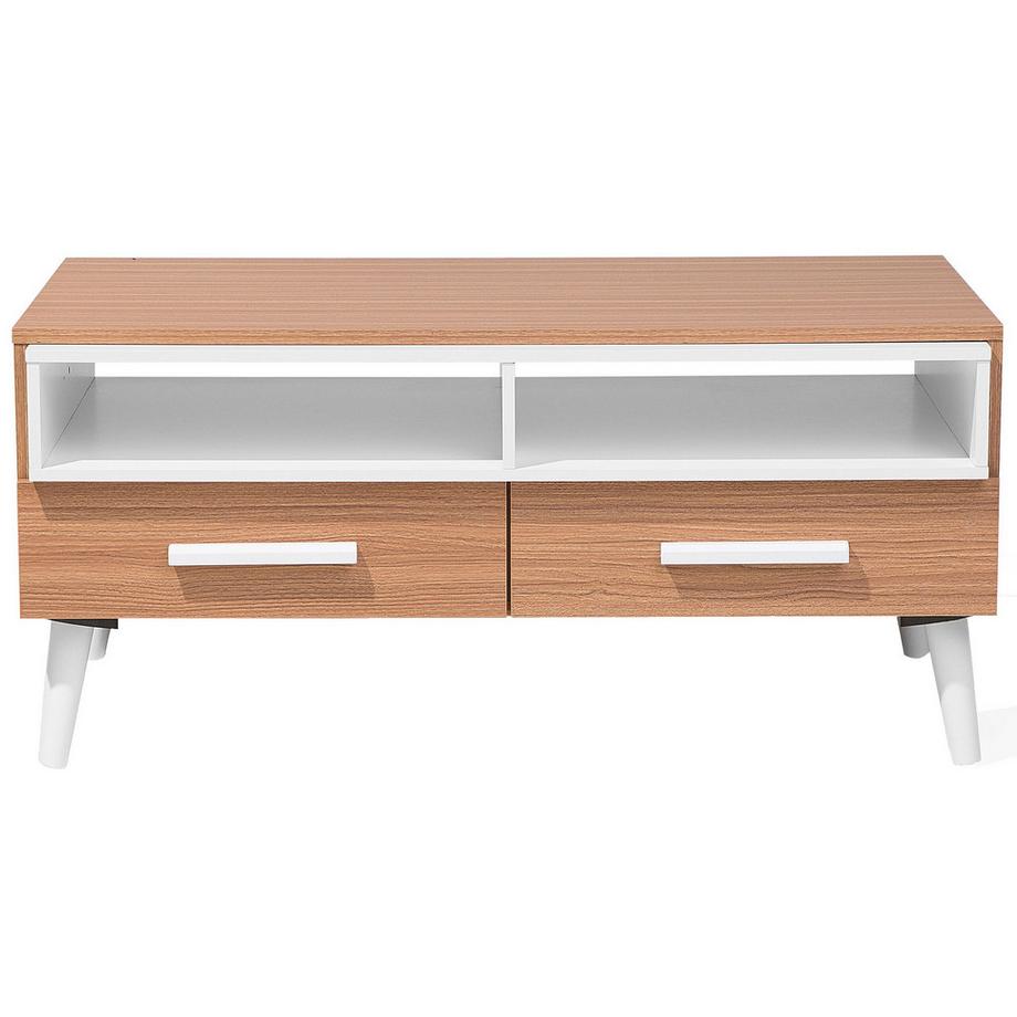 Beliani Table basse en Panneau de particules Traditionnel ALLOA  