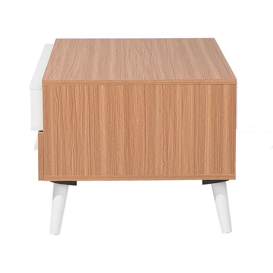 Beliani Table basse en Panneau de particules Traditionnel ALLOA  