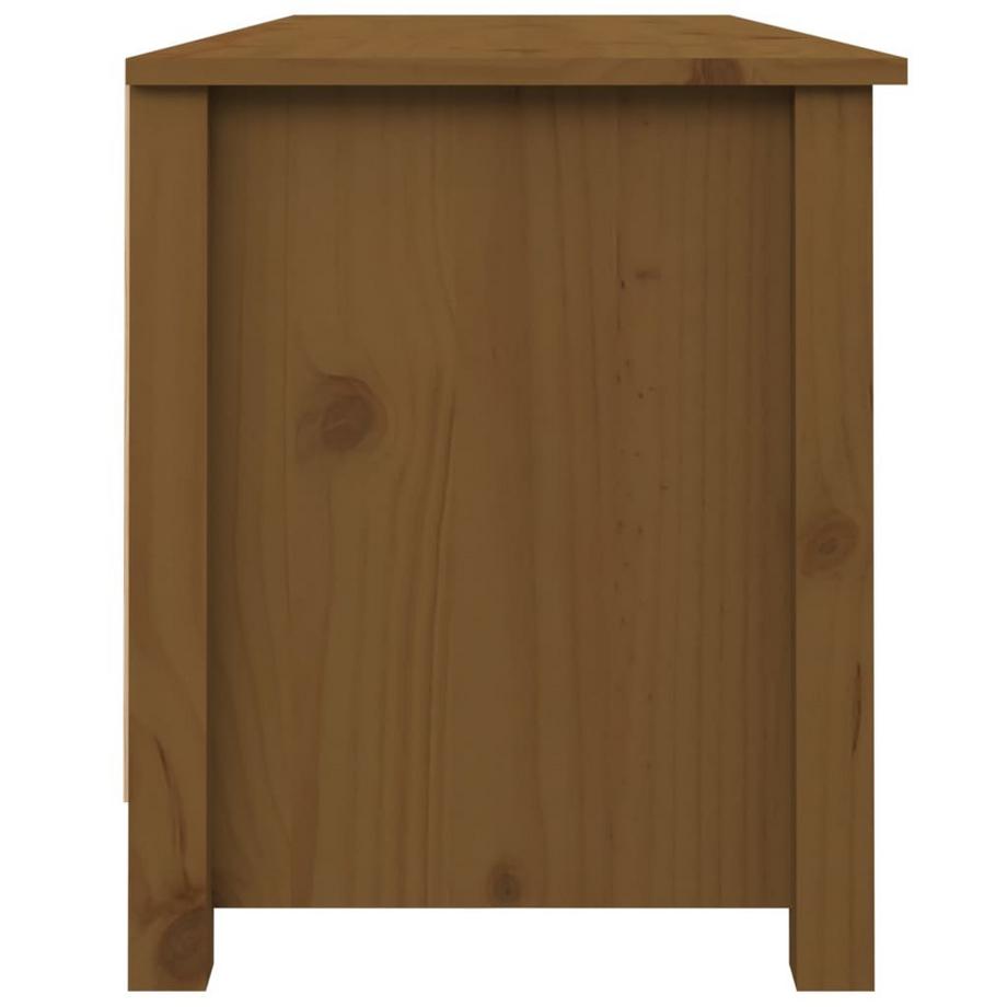 VidaXL Banc à chaussures bois de pin  