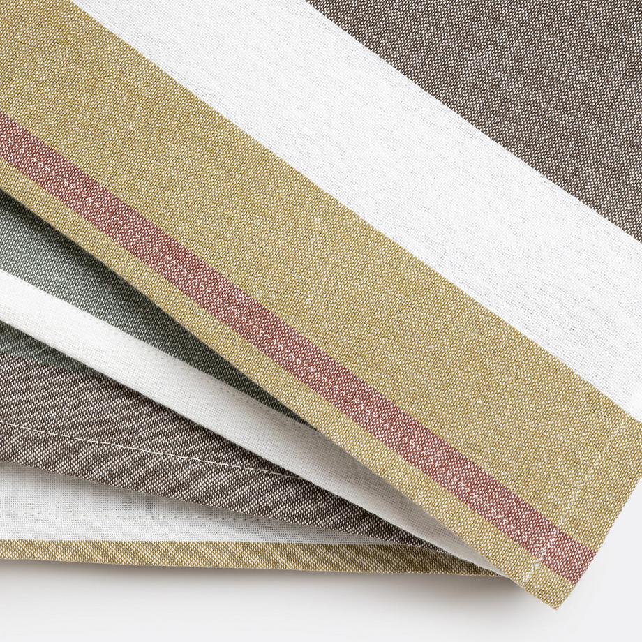 La Redoute Intérieurs Serviettes de table coton lavé tissé-teint  