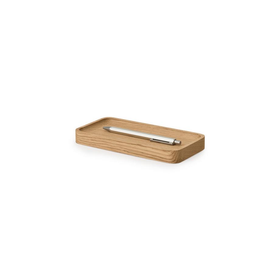 Oakywood Large Tray (OakyBlocks) - Grand plateau en bois - Organiseur de bureau - Chêne  