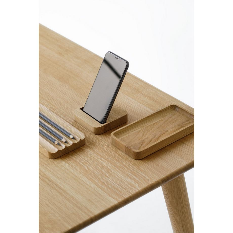 Oakywood Large Tray (OakyBlocks) - Grand plateau en bois - Organiseur de bureau - Chêne  