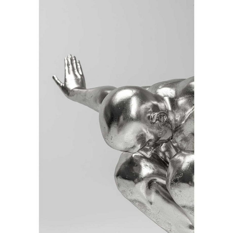 KARE Design Deko Objekt Athlete XL Silber  