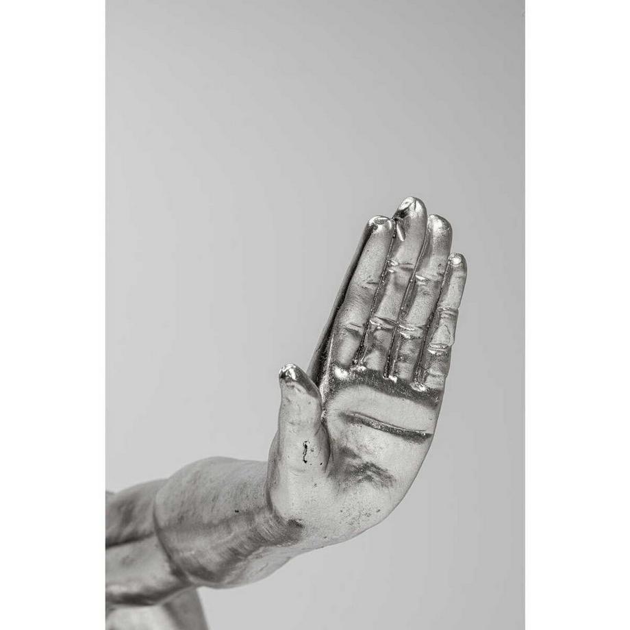 KARE Design Deko Objekt Athlete XL Silber  