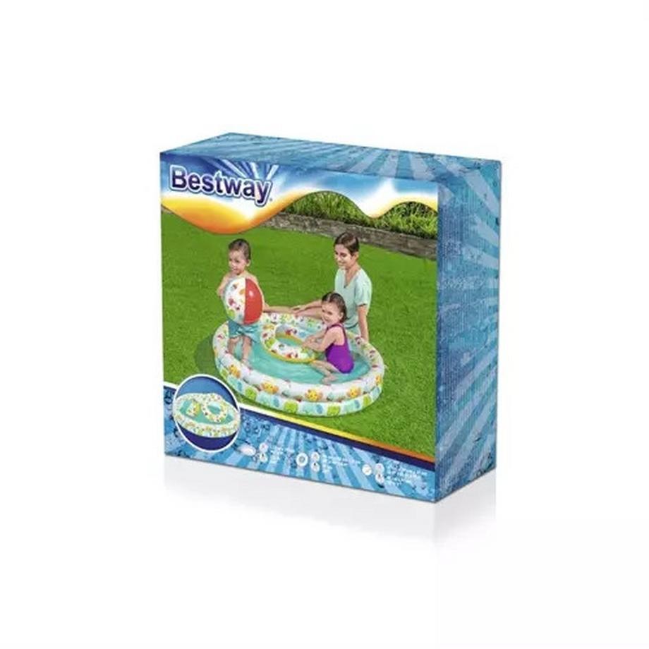 Bestway  Piscine gonflable 3en1 pour enfants BESTWAY 51124 