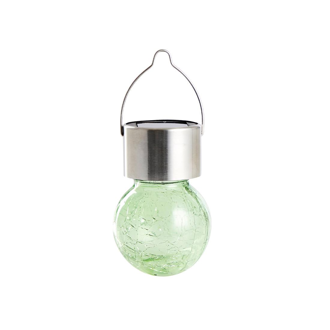 FS-STAR Lampe solaire à boule de verre colorée  