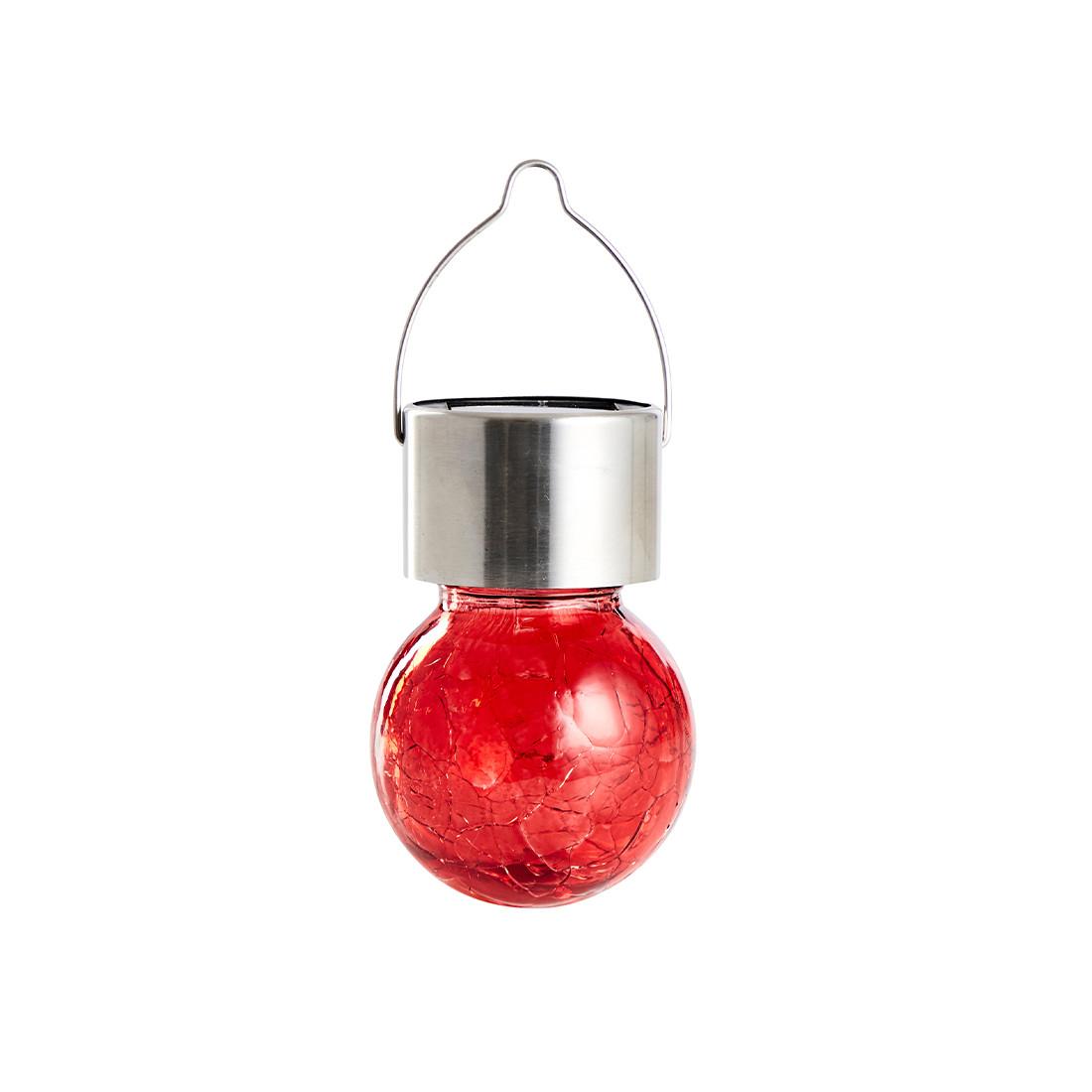 FS-STAR Lampe solaire à boule de verre colorée  