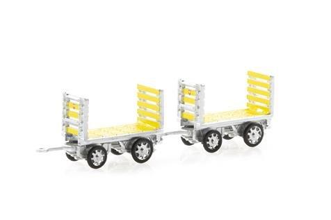 Image of ACE PTT Gepäckwagen Gelb Bunt