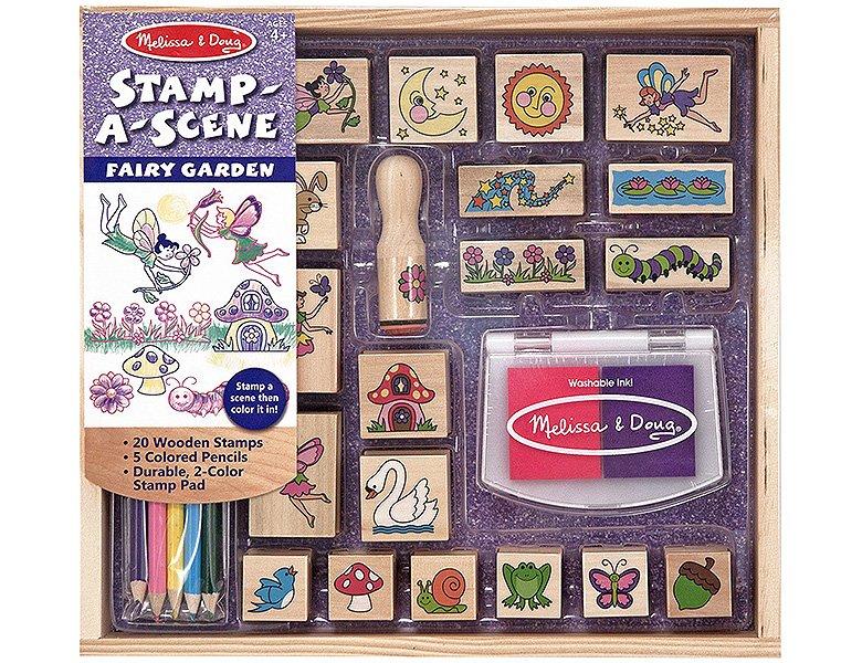 Melissa & Doug Stempelszenen Märchengarten  