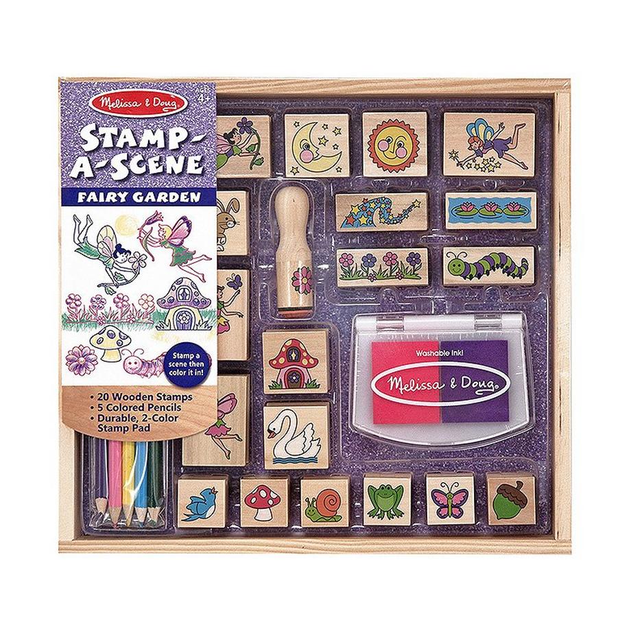 Melissa & Doug Stempelszenen Märchengarten  