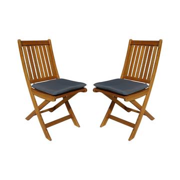 Chaise pliante (set de 2) Eucalyptus