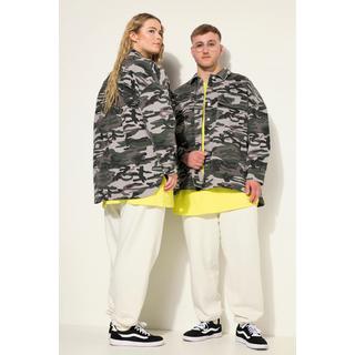 Studio Untold  Camicia unisex dal taglio oversize con camouflage 