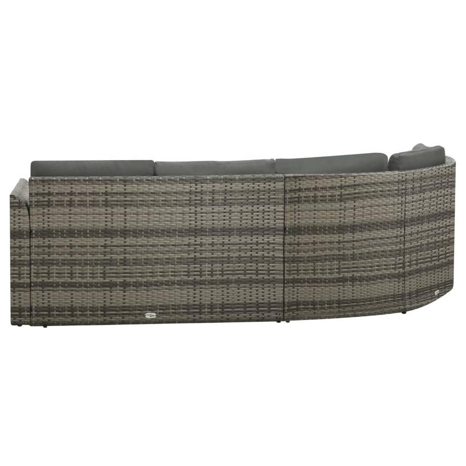 VidaXL Canapé de jardin rotin synthétique  