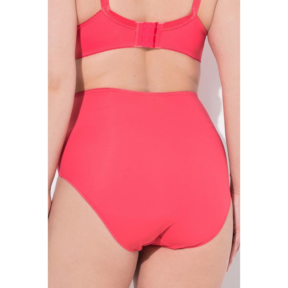 Ulla Popken Slip Modellante Vita Alta Inserto Pizzo  