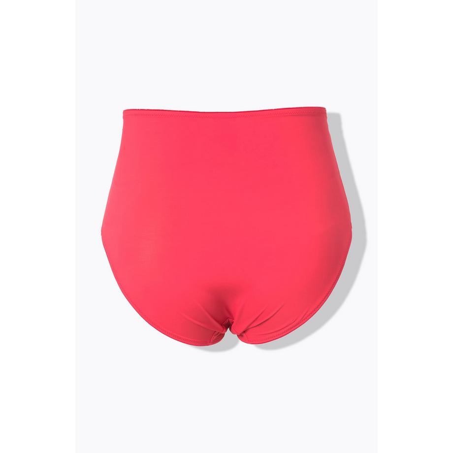 Ulla Popken Slip Modellante Vita Alta Inserto Pizzo  