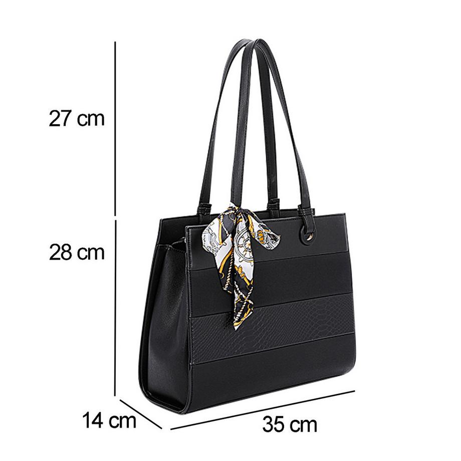 Gallantry Borsa Shopper con Foulard  