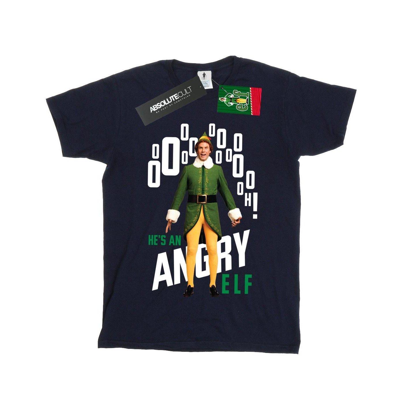 Image of Angry Tshirt Jungen Marine 140/146