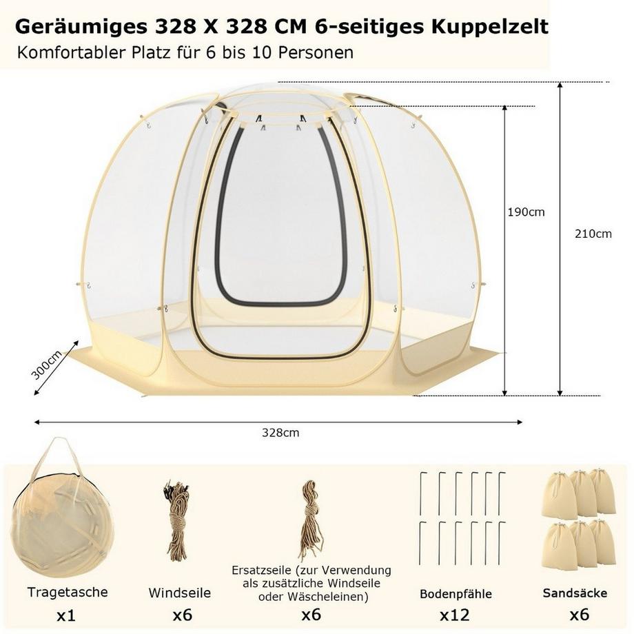nordisk zelt Alfheim 12.6 M² Glamping-Zelt von Nordisk main image 1