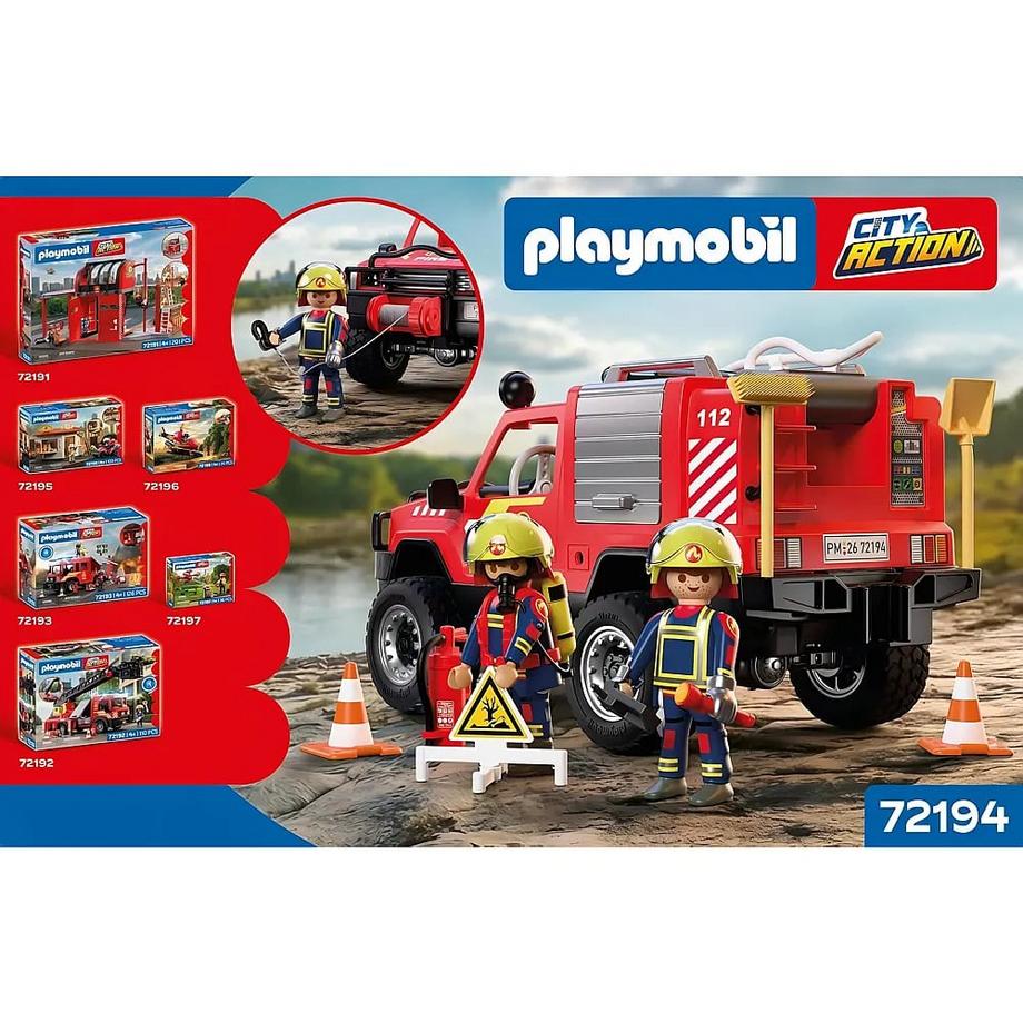 Playmobil  Pick-up dei pompieri 