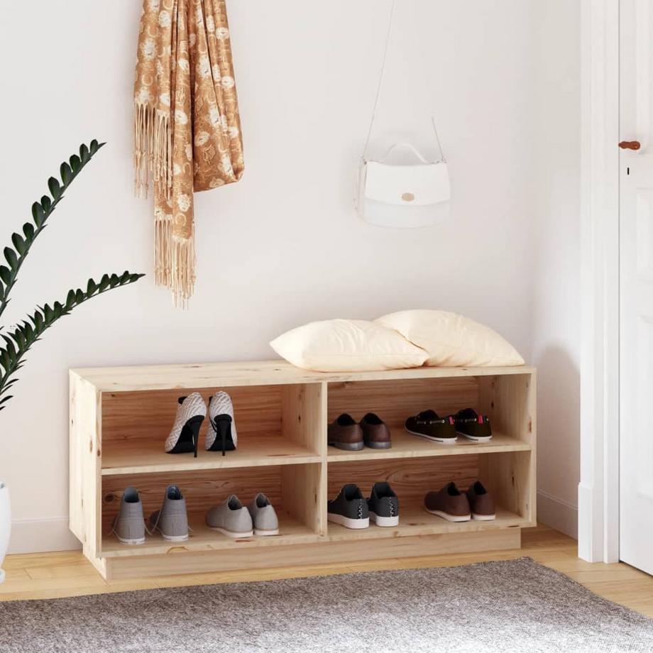 VidaXL Armoire à chaussures bois  