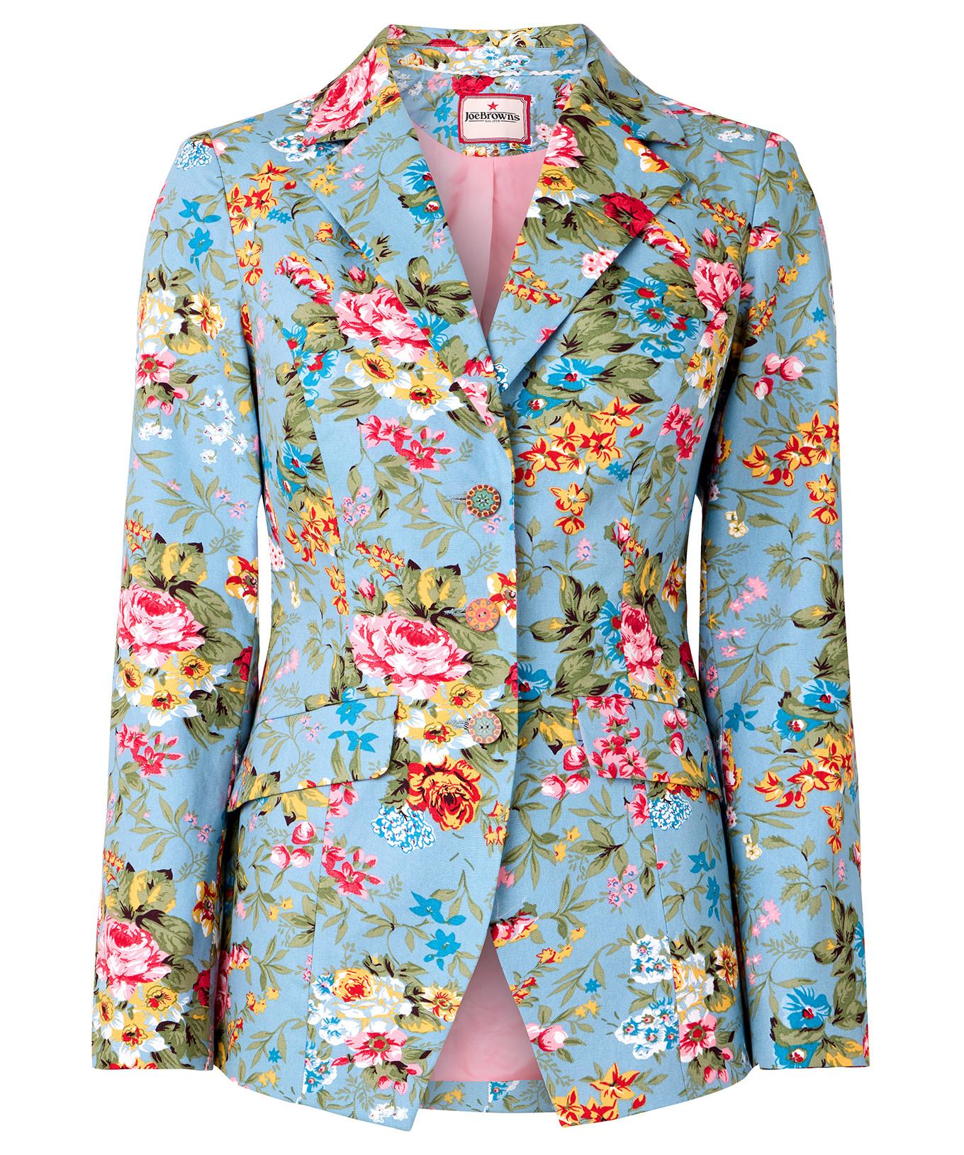 Joe Browns Giacca Cotone Stampa Floreale  