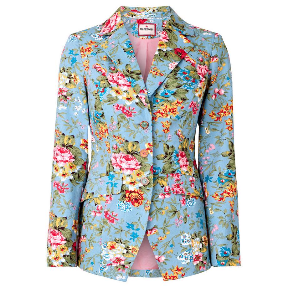 Joe Browns Baumwolljacke mit Blumenmuster  