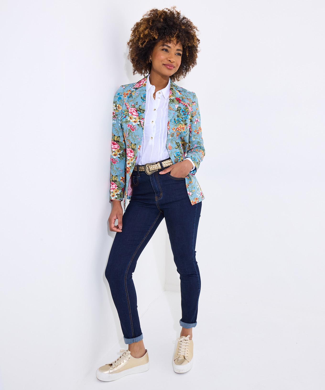 Joe Browns Giacca Cotone Stampa Floreale  