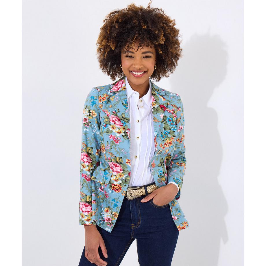 Joe Browns Baumwolljacke mit Blumenmuster  