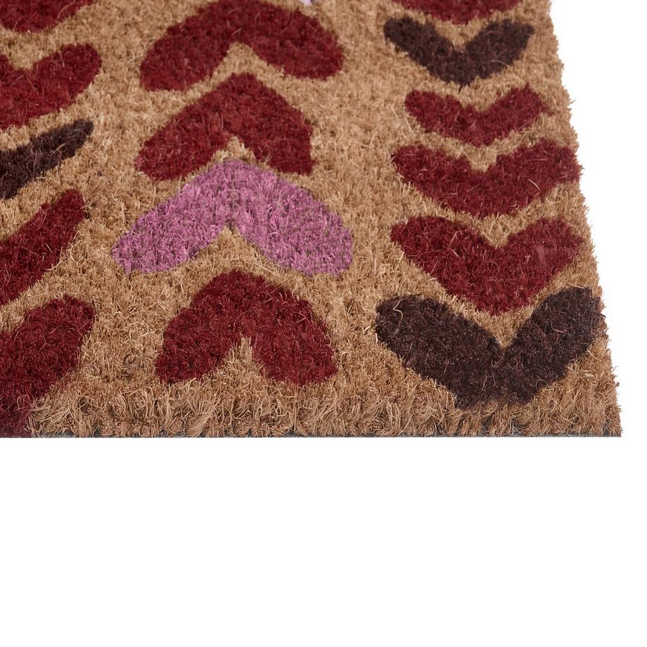 Beliani Tappetino da Ingresso en Fibra di Cocco  TIMOLAN  