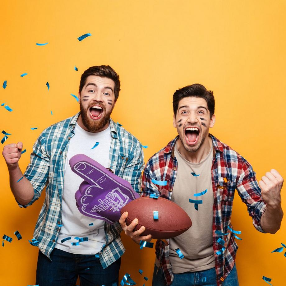 B2X  Cannone per coriandoli blu e argento 