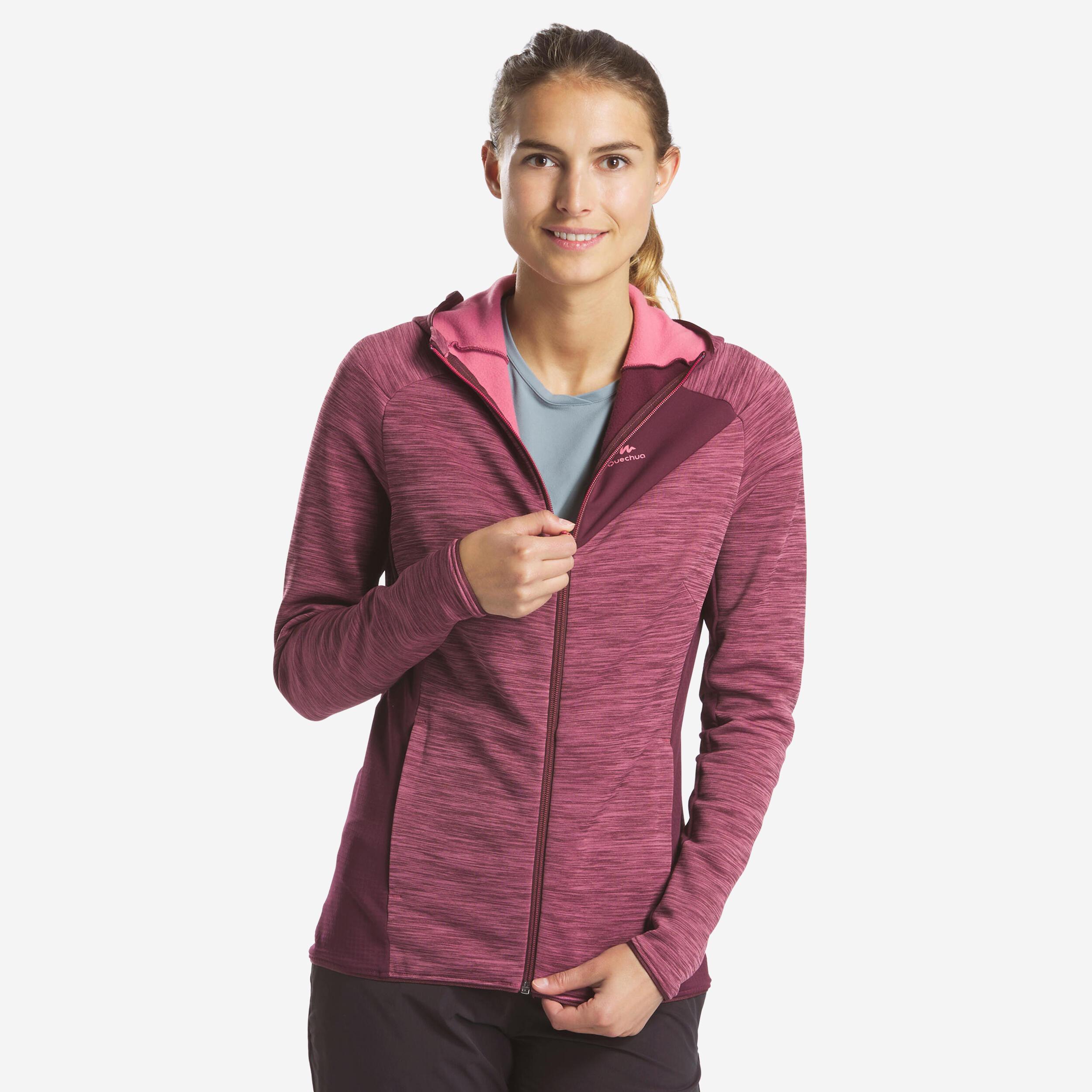 Image of Fleece - Mh520 Light Damen Bordeaux XS
