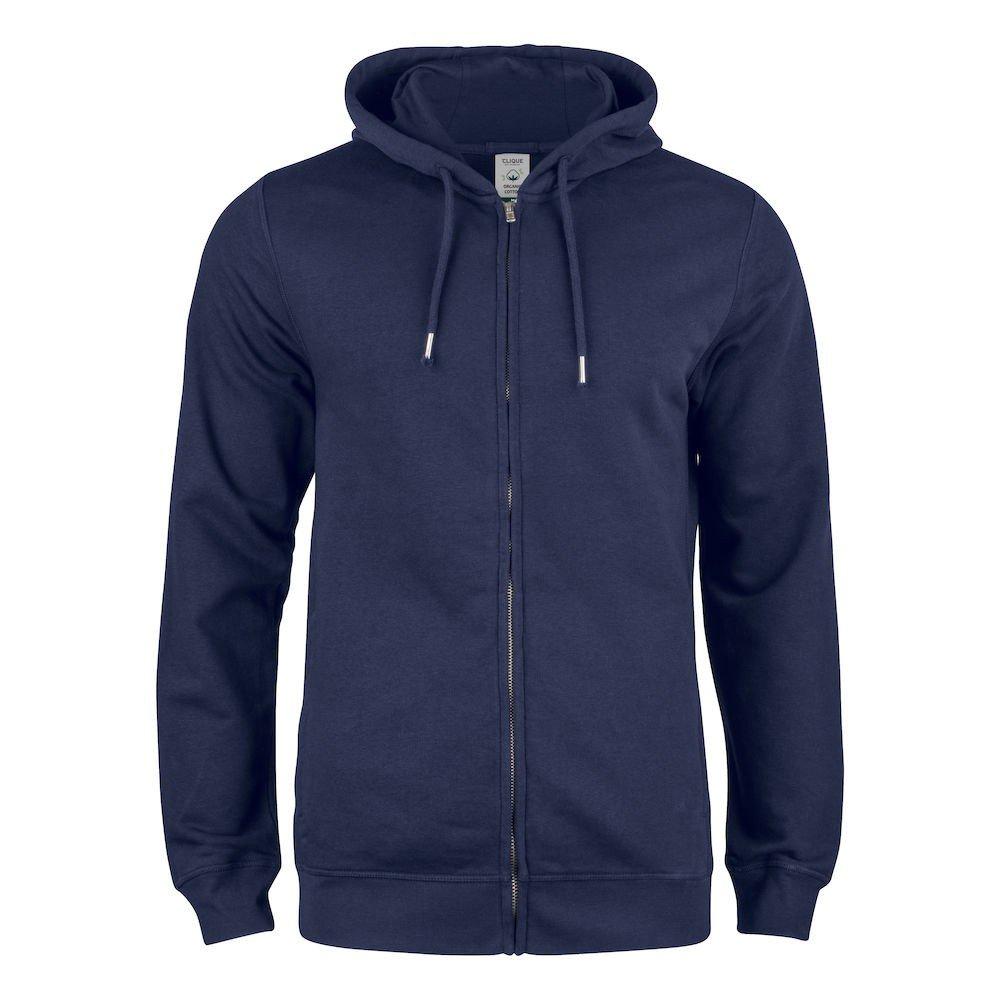 Image of Premium Hoodie Mit Durchgehendem Reißverschluss Herren Marine XS