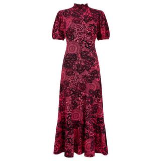 Joe Browns  Robe Midi Manches Bouffantes Dentelle Rétro 