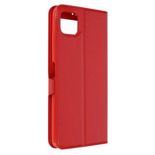 Avizar  Doppelfenster Cover Samsung A22 5G Rot 