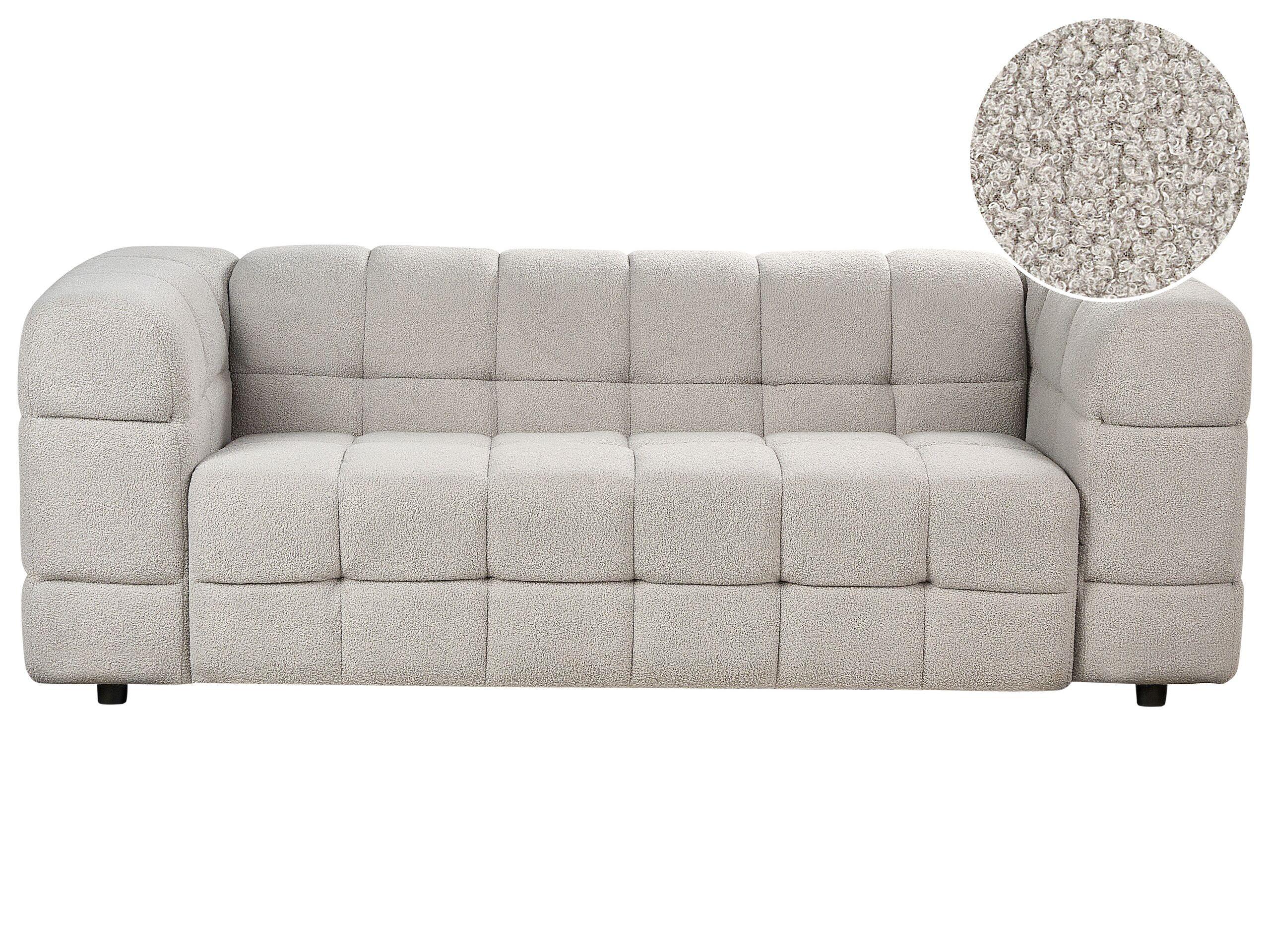 Image of 3 Sitzer Sofa aus Bouclé Modern MULLOLA 3 Sitzer Sofa aus Bouclé Modern MULLOLA
