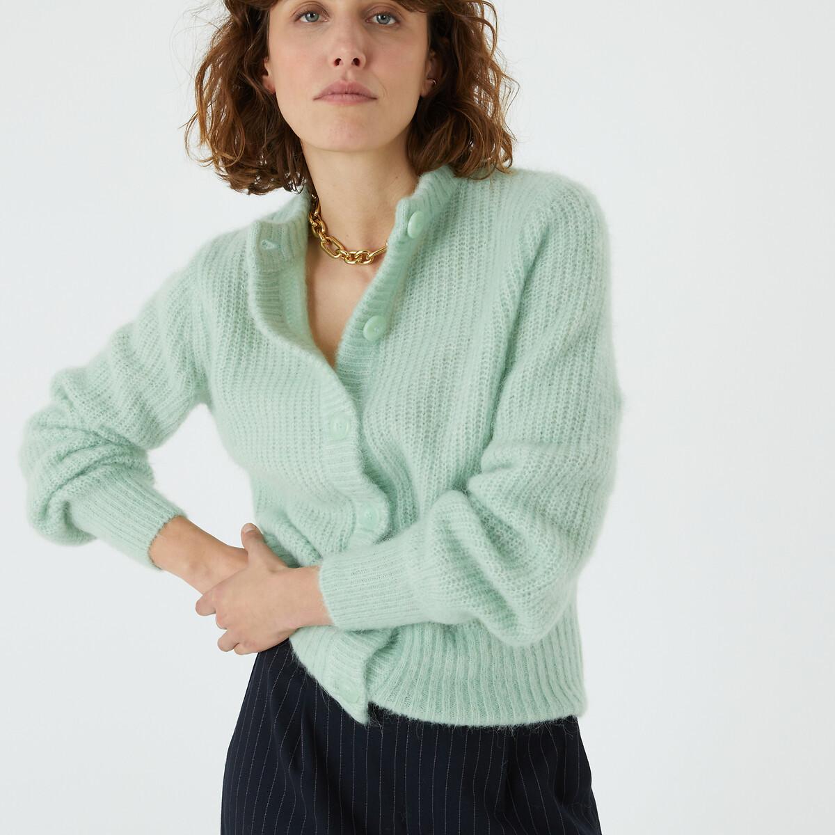 Image of Signature Cardigan Damen Grün XL