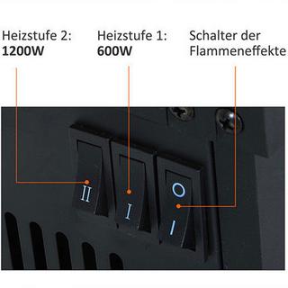 HOMCOM Elektrokamin  