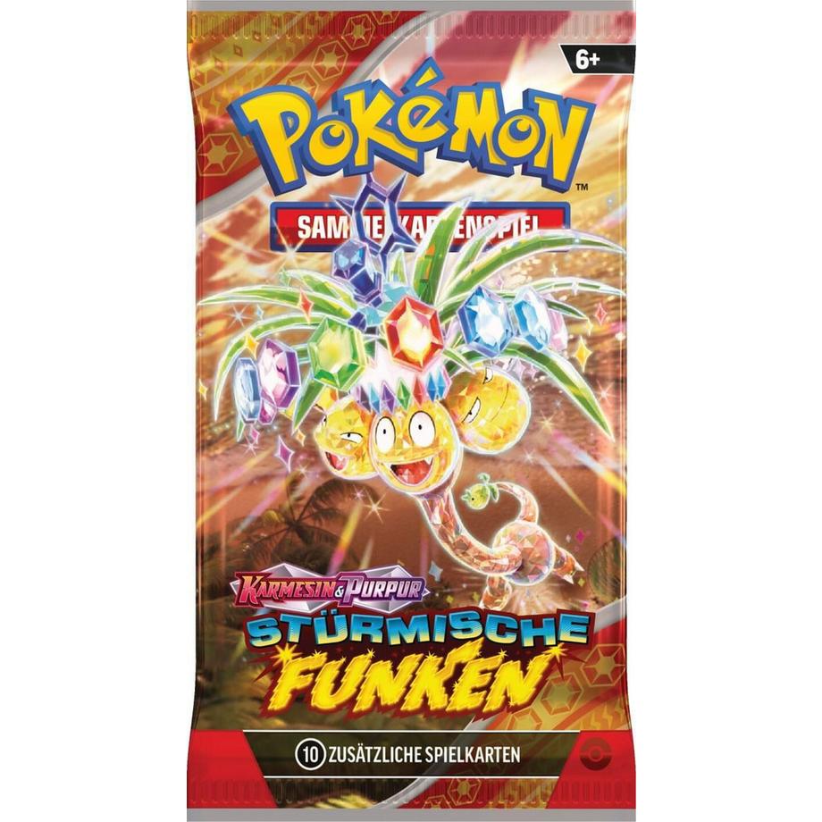 Pokémon  TCG: Stürmische Funken Booster Pack - DE 