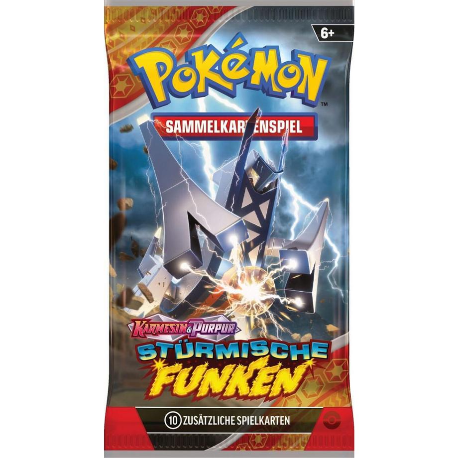 Pokémon  TCG: Stürmische Funken Booster Pack - DE 