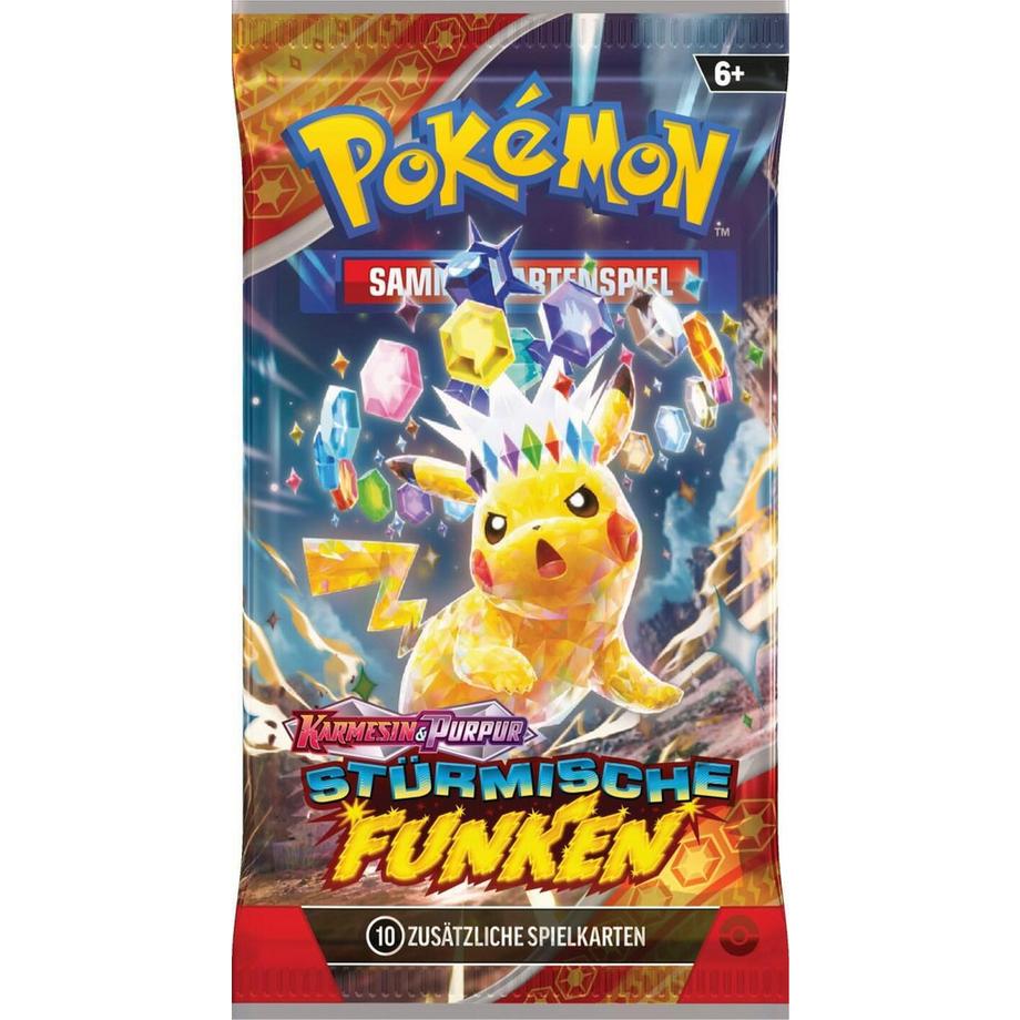 Pokémon  TCG: Stürmische Funken Booster Pack - DE 