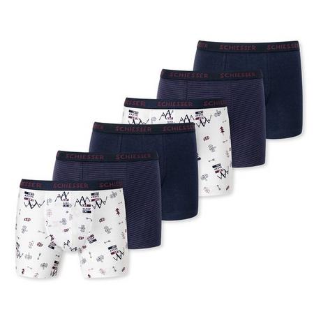 Schiesser  6er Pack 955 Organic Cotton - Retro-Short  Pant 