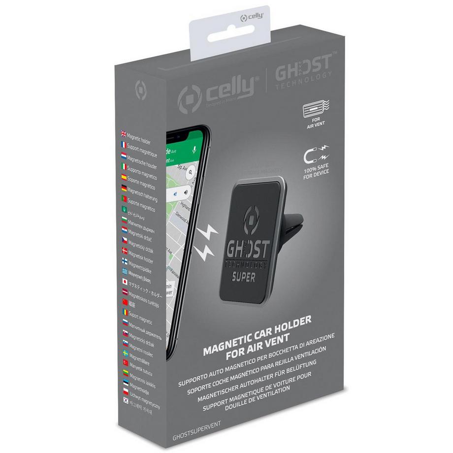 Celly  Magnetischer Autohalter für Lüftergitter 