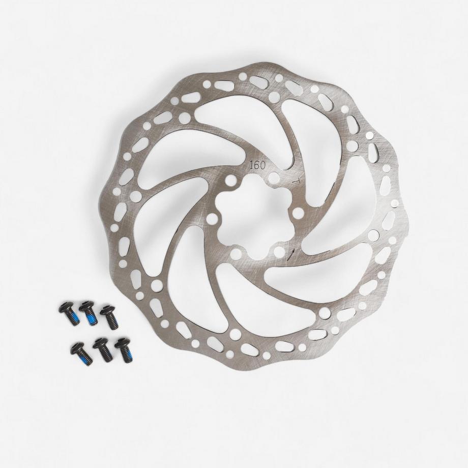 VAN RYSEL  Disque de frein rechange 160 mm acier inoxydable 