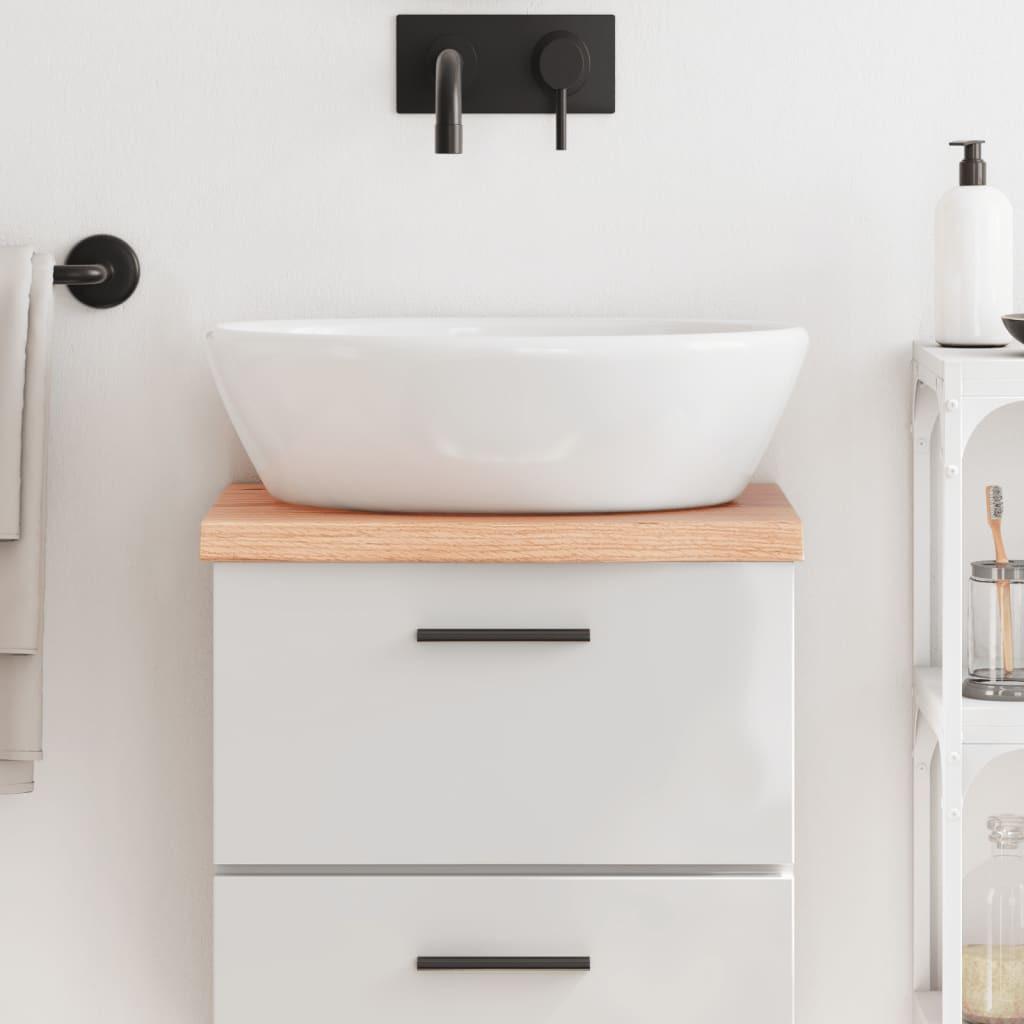 VidaXL  Comptoir de salle de bain oak wood 