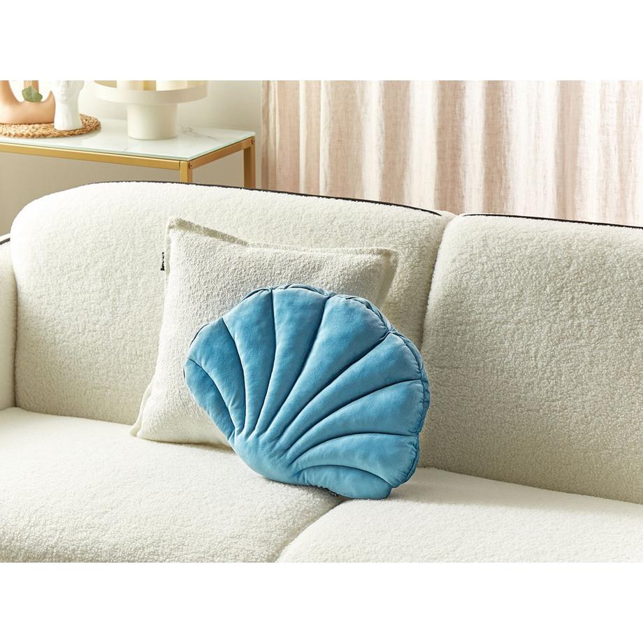 Beliani Coussin en Velours Moderne CONSOLIDA  