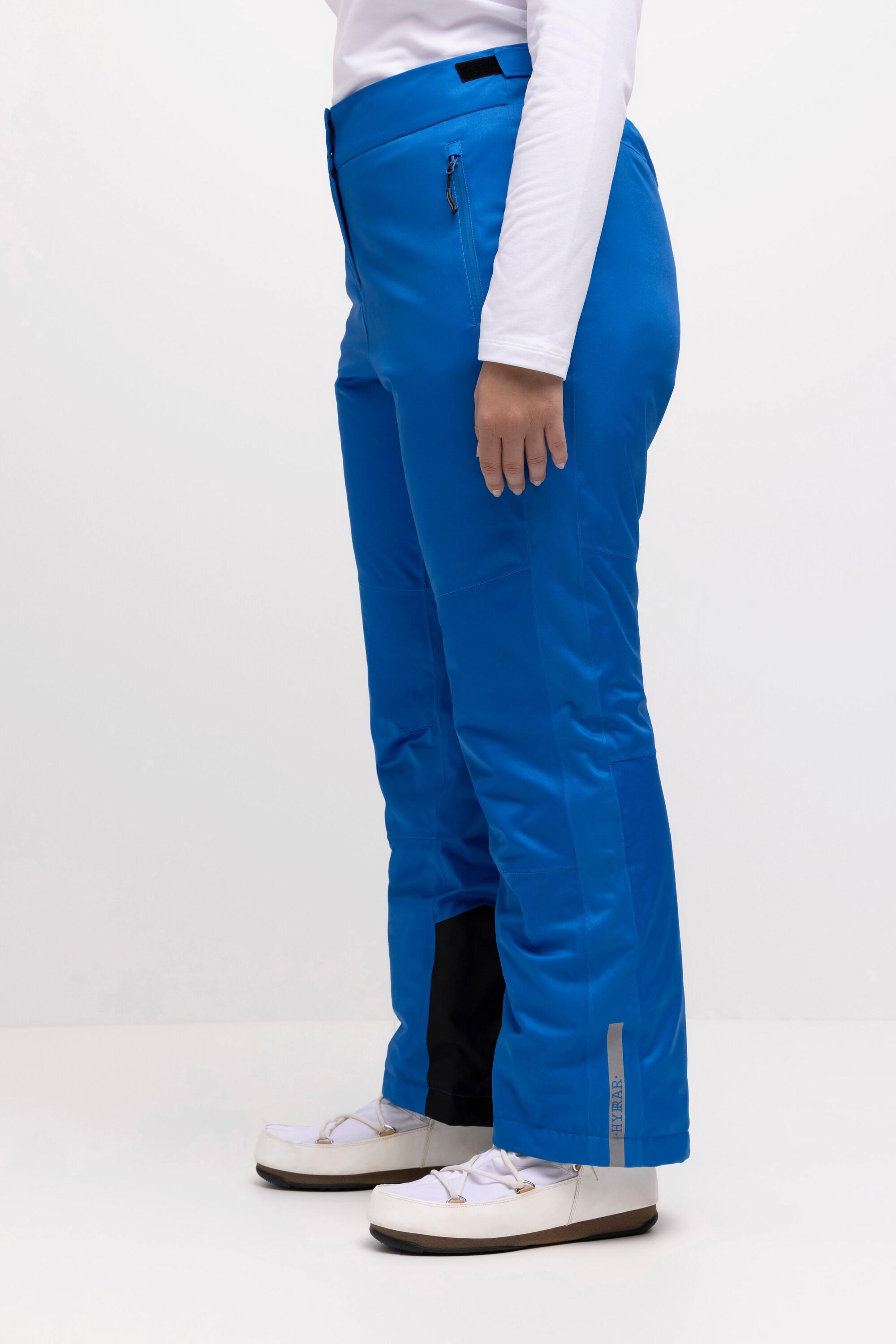 Ulla Popken  Pantalon de ski, imperméable, genoux préformés, jupe de protection contre la neige, lanière velcro 