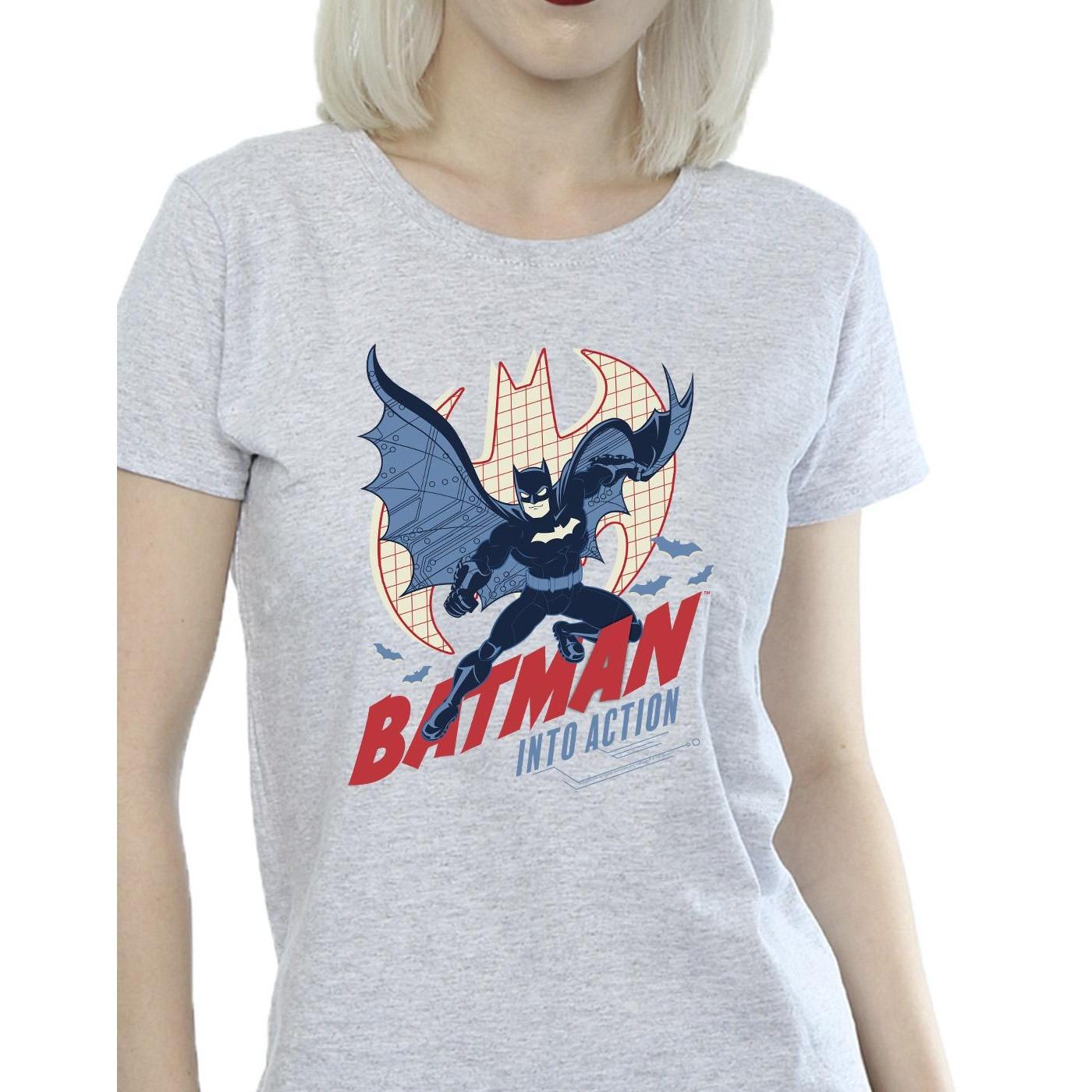 DC COMICS  Into Action TShirt 